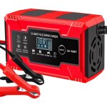 Beijiyi - chargeur de batterie intelligent 12v / 24v 6a mainteneur et automatique rparation fonction, ...