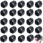 Beijiyi - coussin de serrage de tube de chaise en plastique, coussin de pied de chaise en forme de u ...