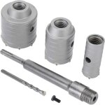 Beijiyi - forets de scie - cloche sds plus pour bton, ciment, pierre, mur - 65 mm, 50 mm, 30 mm