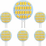 G4 led 3w, ac12 - 24v, 300lm blanc chaud 3000k, 24x5730 smd, quivalent ampoule halogne 30w, non - dimmable, ...
