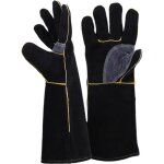 Beijiyi - gants r�sistants au feu et � la chaleur extr�mes, cuir avec coutures en kevlar, parfaits pour ...