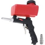 Beijiyi - pistolet de sablage pneumatique petit pistolet de sablage portable  main - rouge