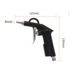 Pistolet soufflette 1 / 4 pour compresseur d'air comprim max 6 bar -  de buse 4 mm - buse courte 25 ...