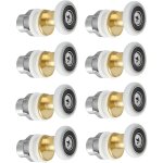 Beijiyi - porte de douche - rouleau roulette roue pour porte de douche roulettes coulissantes porte roue ...