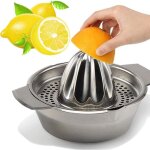 Beijiyi - presse agrumes manuel citron professionnel inox chaux orange juicer couvercle en acier inoxydable ...