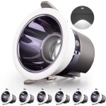Beijiyi - spot salle de bain led encastrable 6 pack 7w 700lm = 70w incandescence, ip44, blanc froid 6000k, ...