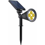 Spot solaire projecteur 2 en 1 à piquer ou à fixer dimmable led blanc chaud, 29 x 9. 5 x 34 cm(1 pcs) ... Spot solaire projecteur 2 en 1 à piquer ou à fixer dimmable led blanc chaud, 29 x 9. 5 x 34 cm(1 pcs) ...