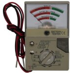Beijiyi - testeur de batterie avec compteur testeur de tension �lectrique pour piles bouton aa aaa testeur ...