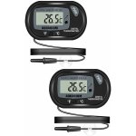 Thermomtre lcd numrique d'aquarium avec ventouses et sonde tanche pour aquarium fish tank, vivarium ...