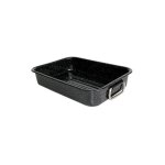 Kitchen fun - kitchen roc plat four rect 32cm email noir