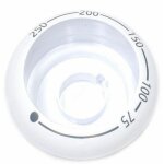 Beko - collerette manette thermostat d'origine (250944456) four, cuisini�re leisure