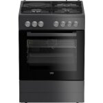 Beko - cuisini�re mixte 72l 4 feux anthracite fbm63130act