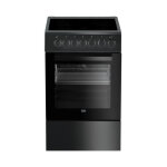 Beko - cuisini�re vitroc�ramique convection naturelle 65l 50cm, fss57100gac