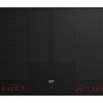 Beko hii88810nti table de cuisson � induction 8 zones 80 cm noir