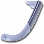 Beko - poign�e de porte inf�rieure d'origine (4326390500) r�frig�rateur, cong�lateur