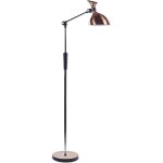 Lampadaire cuivré en matériaux synthétiques 169 cm à 2 led bras réglable andromeda Lampadaire cuivré en matériaux synthétiques 169 cm à 2 led bras réglable andromeda