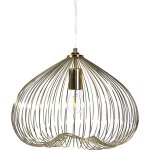 Lampe suspension filaire design en m�tal dor� e27 60w pour ampoules filament solution �clairage pour ...