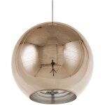 Lampe suspension en forme de boule en verre dor� e27 max. 40w design raffin� et �l�gant parfait pour ...