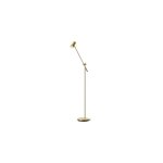Belid - tyson lampadaire de travail  bras rglable en laiton poli, abat - jour  interrupteur 1x gu10 ...