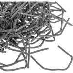 100 pi�ces d'agrafes de soudage pour plastique, coin int�rieur de 0. 6mm pour la r�paration de pistolets ...