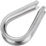 Bematik - prot�ge - c�ble pour c�ble en acier inoxydable de 6, 0 mm