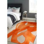 Beneffito - tapis - collection swing orangeade - tapis - orange - 140x200cm