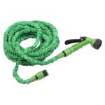 Tuyau d'arrosage extensible 46 m, 150 pi, vert, anti - fuite, télescopique, haute pression, flexible, ... Tuyau d'arrosage extensible 46 m, 150 pi, vert, anti - fuite, télescopique, haute pression, flexible, ...