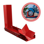 Bquille arrire moto lve moto arrire avec bras rglable support de roue moto sur roulettes en acier ...
