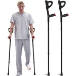 Vevor bequilles deavant - bras vevor pour adultes, bequilles deavant - bras reglables en hauteur sur ...