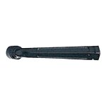 Bquille double aluminium finition blanc pour grilles et portails - tirard