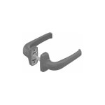 La croisee ds - bquille double sur rosace type crystal carr de 8 x 144 mm entraxe de fixation 43 - ...