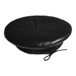 Bret en cuir pu bret noir franais bret d'artiste