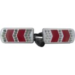 Kit d'�clairage led pour remorque ? feux arri�re, clignotants, �clairage plaque min�ralogique ? tension ...
