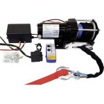 Berger&schr�ter - treuil � c�ble 31778 force de traction (en roulant)=2722 kg t�l�commande sans fil x838981 ...