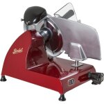Berkel red line 250 trancheuse electrique rouge, argent acier inoxydable