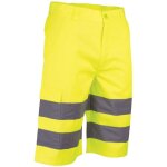 Bermuda de travail hv eclairage - jaune fluo xl - fr(48)