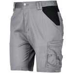 Bermuda de travail neri evo stretch - s - gris