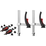 Set d'action avec outils de serrage pour travailler sur la table bessey mft - a envergure max. :150 mm ... Set d'action avec outils de serrage pour travailler sur la table bessey mft - a envergure max. :150 mm ...