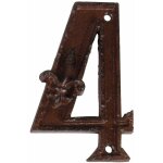 Num�ro de maison 4 en fonte