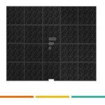 Best - fc55 - filtre � charbon compatible hotte so cooc initial bl beib60inl 08999113