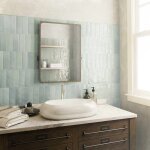 Bestile - carrelage effet zellige nolita cielo 6, 5x20cm (0, 35m2 ) - les carreaux de jean