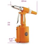 Beta 1946 riveteuse pneumatique - 2. 4 - 4. 8 mm