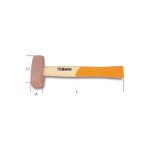 Tête de maillet en cuivre bêta 1385 - 800 Tête de maillet en cuivre bêta 1385 - 800