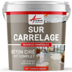 Arcane industries - béton ciré sur carrelage, cuisine, salle de bain, mural, sol, plan de travail, décoratif, ... Arcane industries - béton ciré sur carrelage, cuisine, salle de bain, mural, sol, plan de travail, décoratif, ...