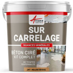 Arcane industries - béton ciré sur carrelage, cuisine, salle de bain, mural, sol, plan de travail, décoratif, ... Arcane industries - béton ciré sur carrelage, cuisine, salle de bain, mural, sol, plan de travail, décoratif, ...