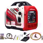 Bfo - 3500w gnrateur inverter lectrique bluetooth essence / gpl groupe lectrogne onduleur silencieux ...