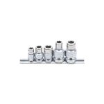 Bgs 70103 jeu d'adaptateurs � embout avec bille de retenue 6, 3 mm (1 / 4'') / 10 mm (3 / 8) / 12, 5 ...