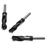Bgs technic - lot de 3 forets a metaux 22 - 24 - 25 mm queue reduite � 13 mm