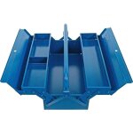 Caisse � outils m�tallique vide 420 x 200 x 150 mm 3 compartiments