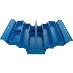 Caisse � outils m�tallique vide 420 x 200 x 200 mm 5 compartiments